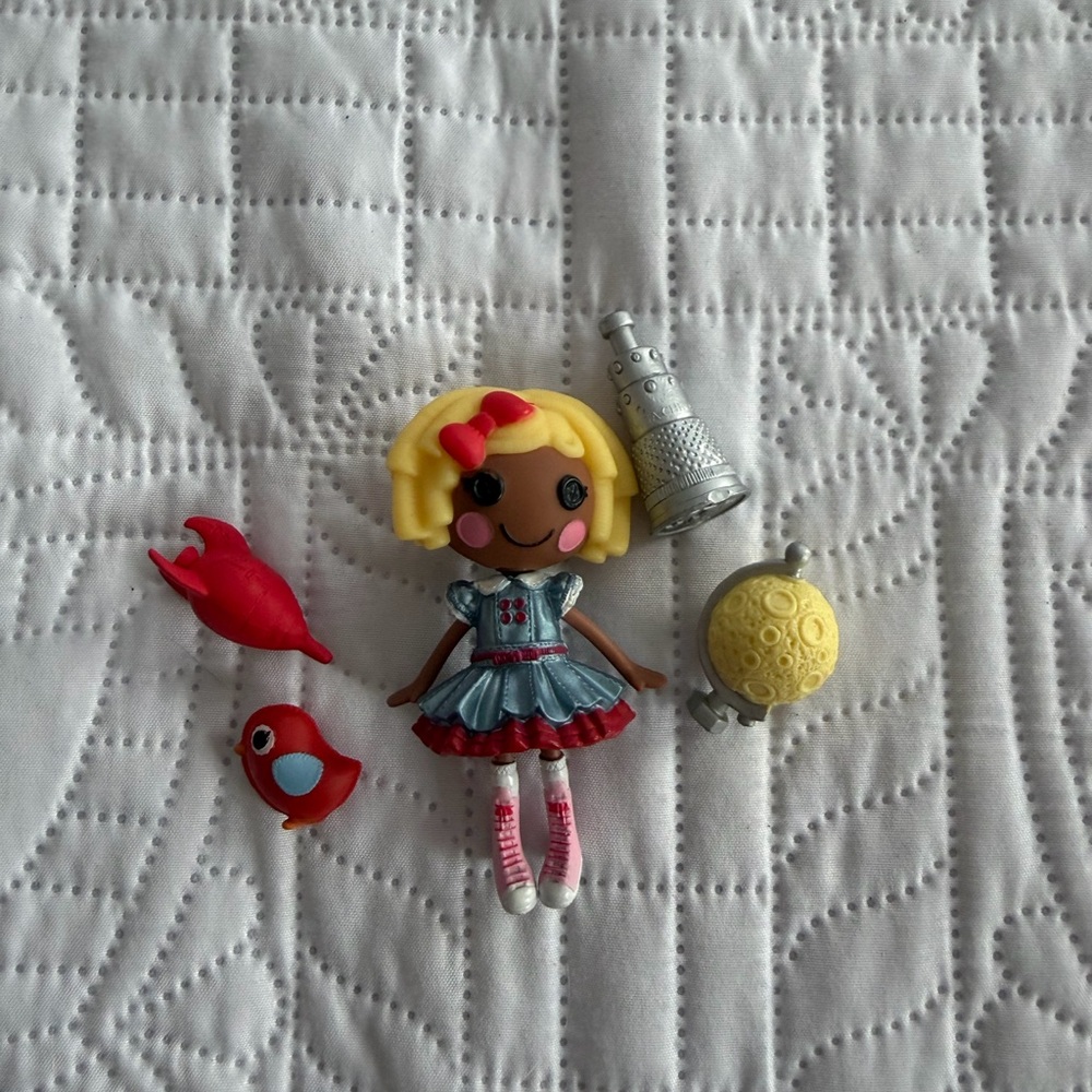 Lalaloopsy Mini Dot Starlight Outerspace Set w Pet & All Accessories - Complete